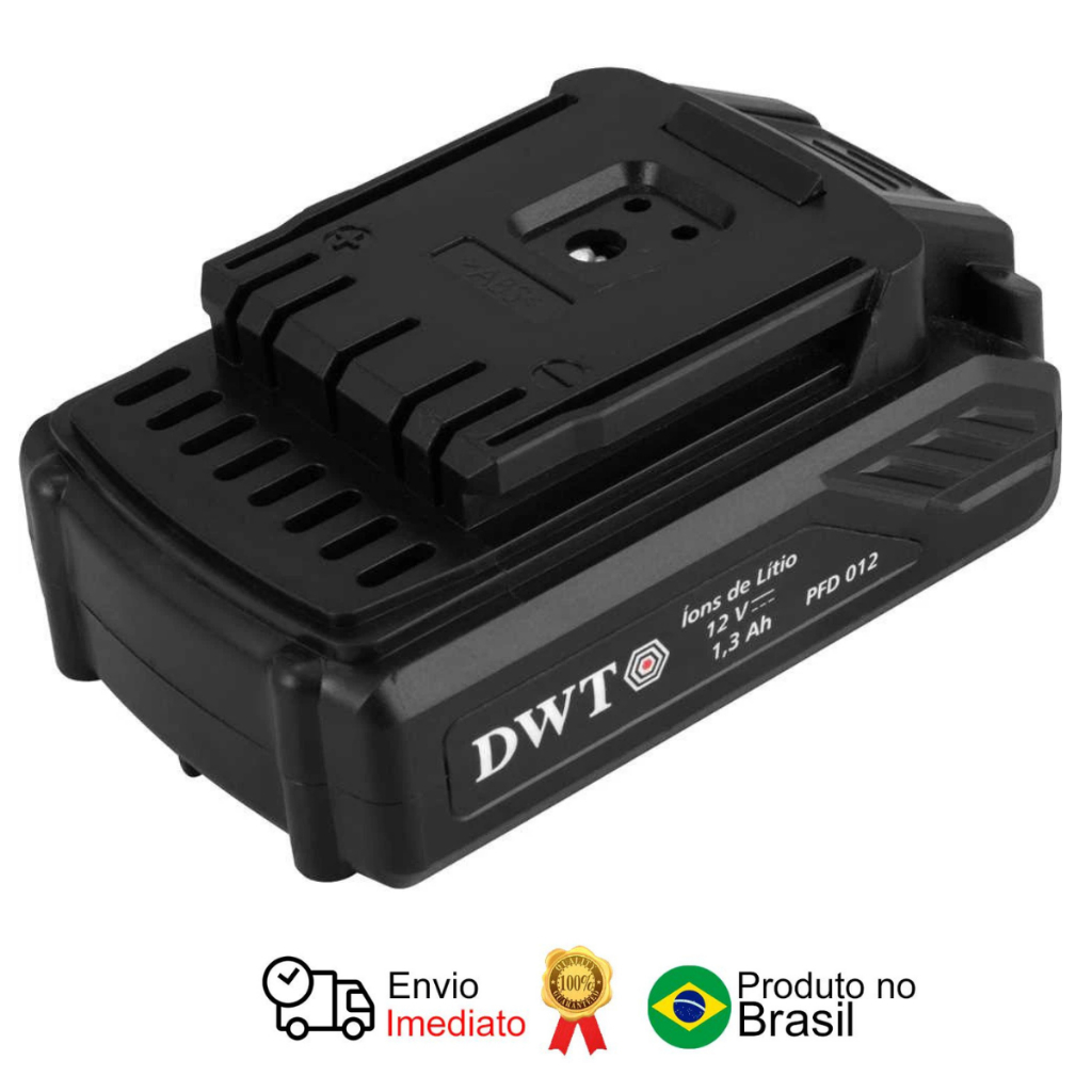 Bateria Íons Lítio 12V P/ Parafusadeira Pfd 012 Dwt em Oferta na Shopee