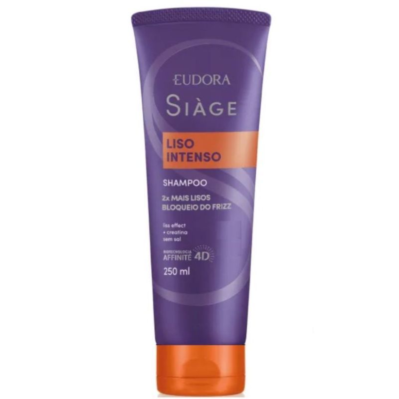 Shampoo Siàge Liso Intenso 250ml - Eudora em Oferta na Shopee