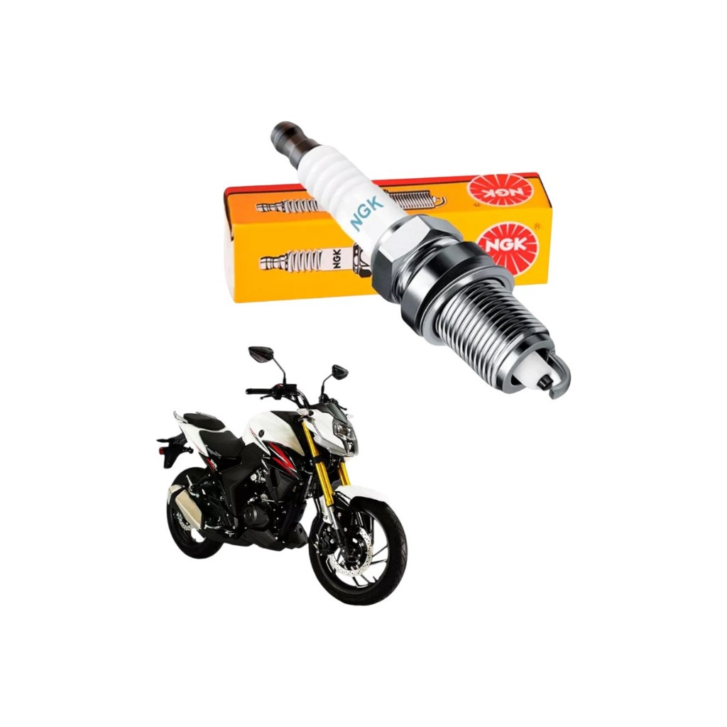 Vela De Ignição Ngk Original Haojue Dr160 Dr 160 — imagem 2 de 2