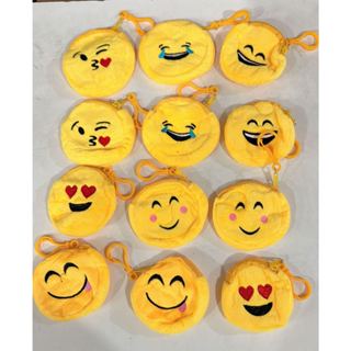 6 Unidaddes/12 Unidades Linda bolsa de moedas redonda, bolsa de armazenamento/bolsa de moedas em Oferta na Shopee