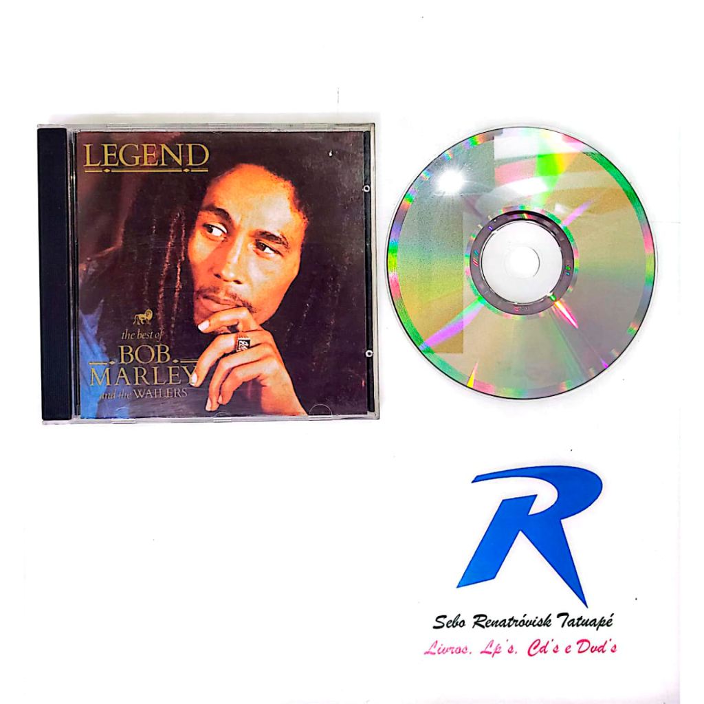 CD - Bob Marley And The Wailers - The Best Of Bob Marey - Legend - Gravadora: Globo Polydor