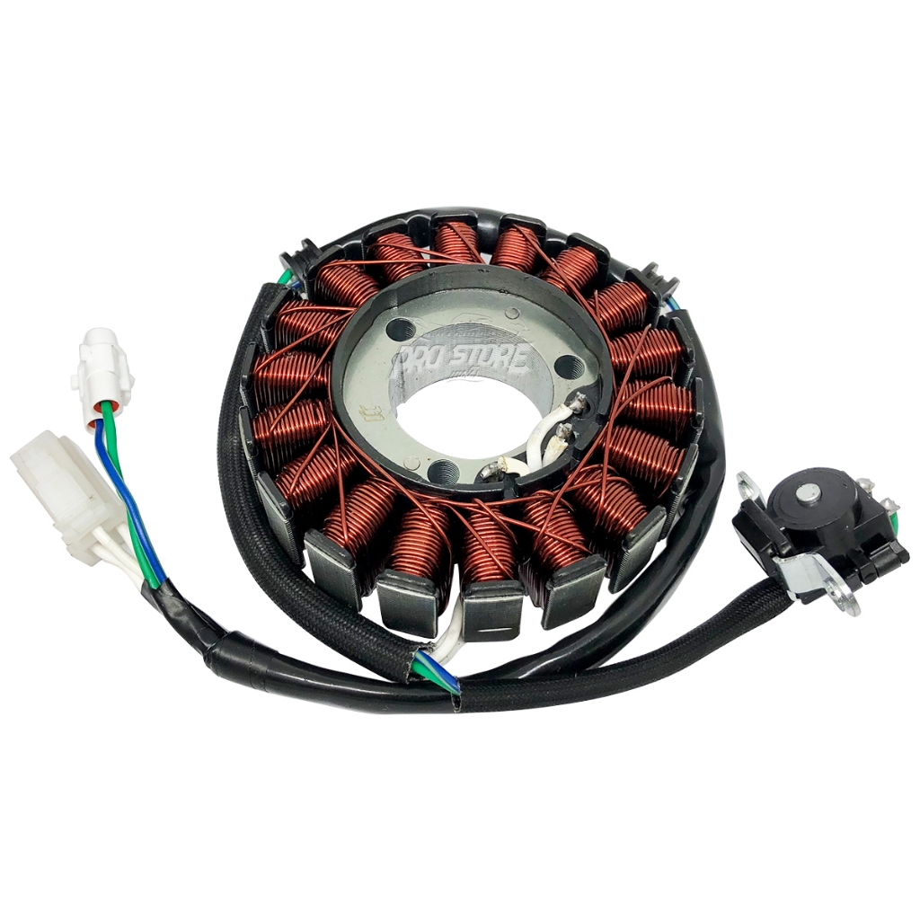 Estator TÉNÉRÉ 250 2011 a 2019 - Fazer 250 2011 a 2017 completo com bobina de pulso.
