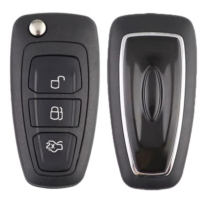 Chave Canivete Ford Novo Ranger 2014 2015 2016 - 3 Botões