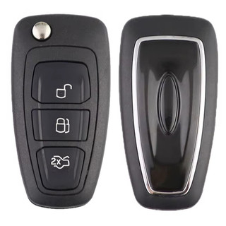 Chave Canivete Ford Novo Ranger 2014 2015 2016 - 3 Botões