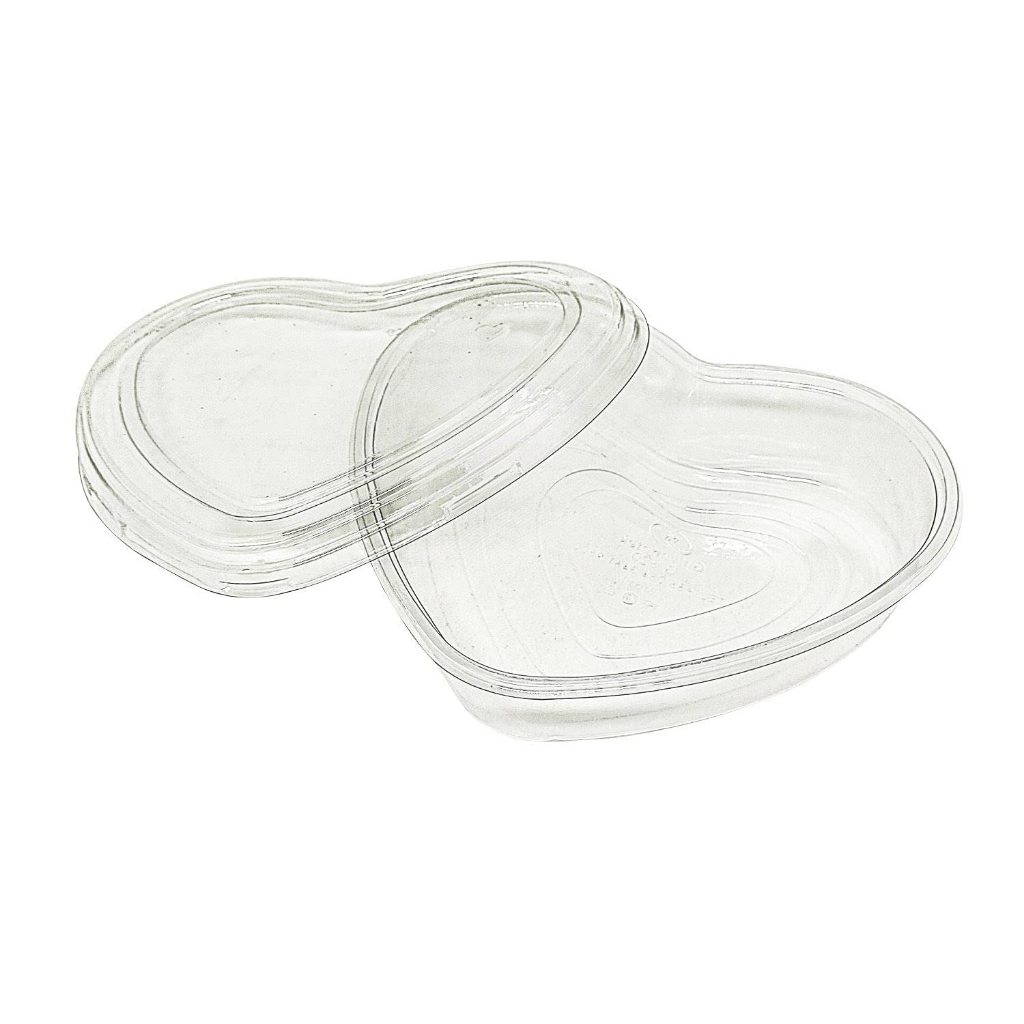 10un Embalagem de Coração Com Tampa 260ml Para Doce Bombom Trufas Sabonete Presentes em Oferta na Shopee