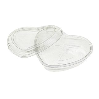 10un Embalagem de Coração Com Tampa 260ml Para Doce Bombom Trufas Sabonete Presentes em Oferta na Shopee