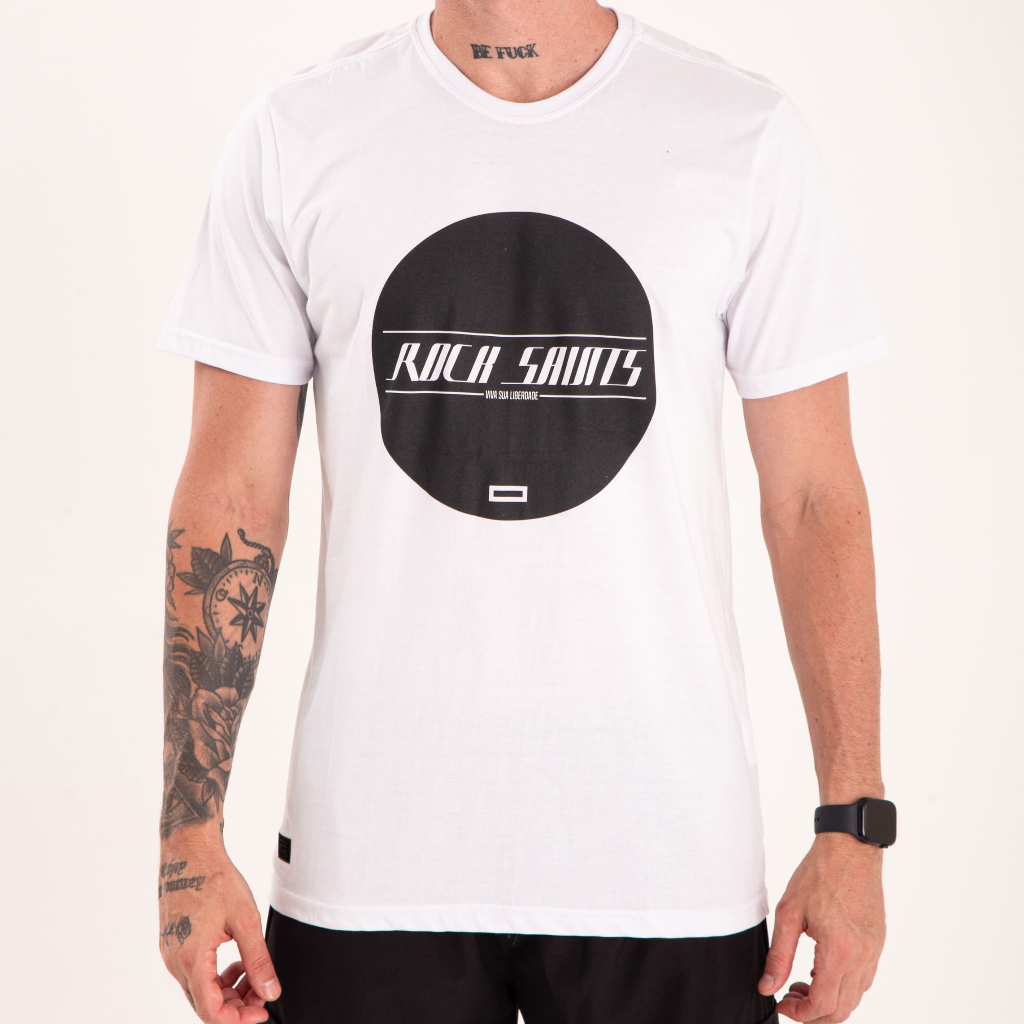 Camiseta Rock Saints Viva Sua Liberdade Circular