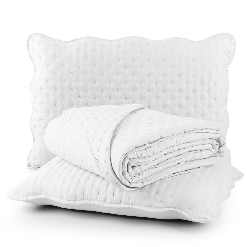 Cobre Leito Balle Dots Queen Colcha - Cama Posta - Quarto — imagem 2 de 2