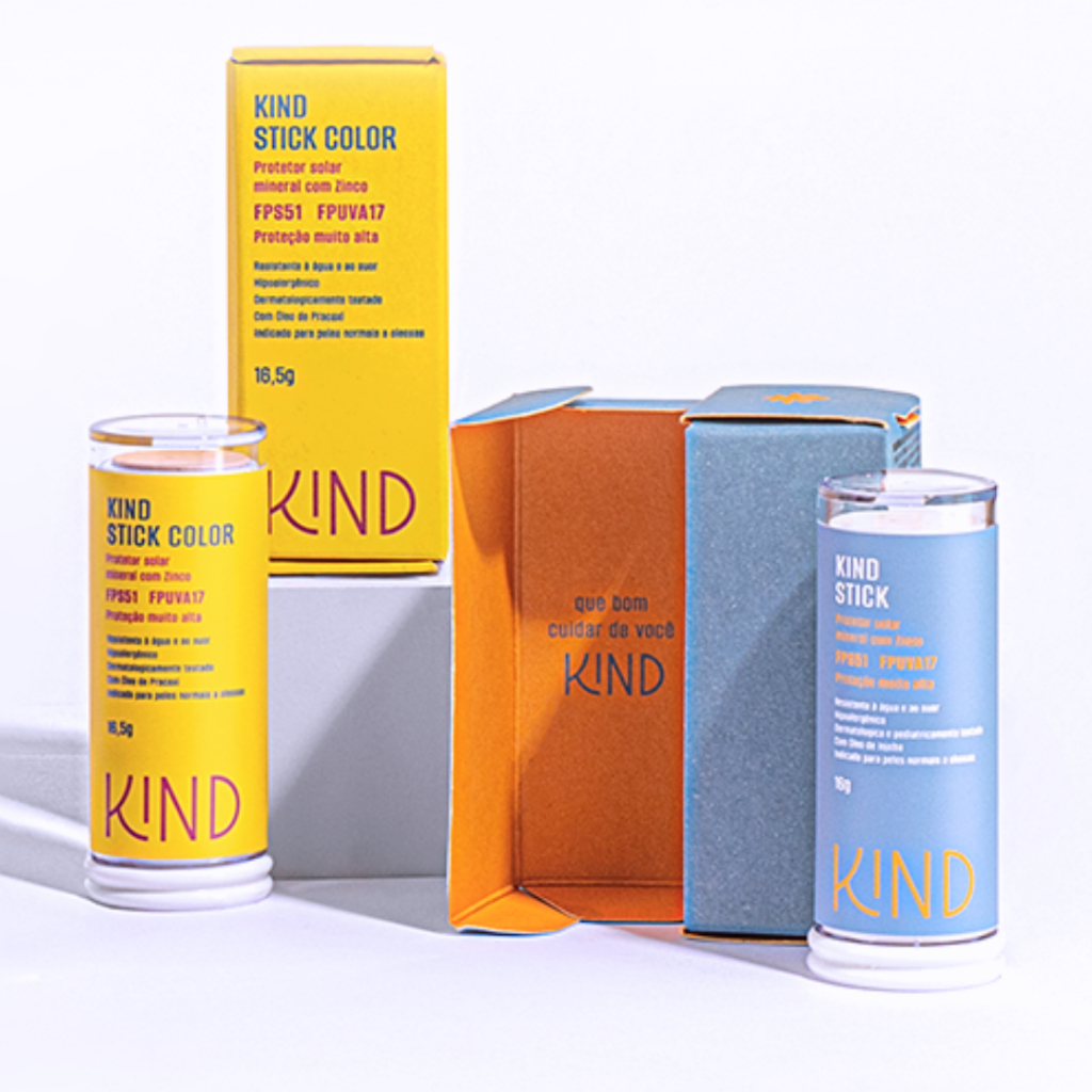 Combo Protetor Solar Mineral + KIND Stick Color Original