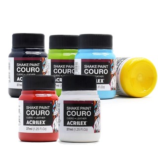Tinta Para Couro Shake Paint Fosca Acrilex - Escolha a Cor - 1 Unidade