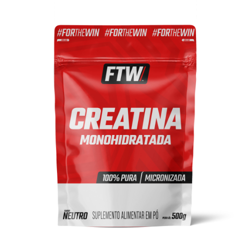 Creatina Monohidratada 500g Refil  - FTW