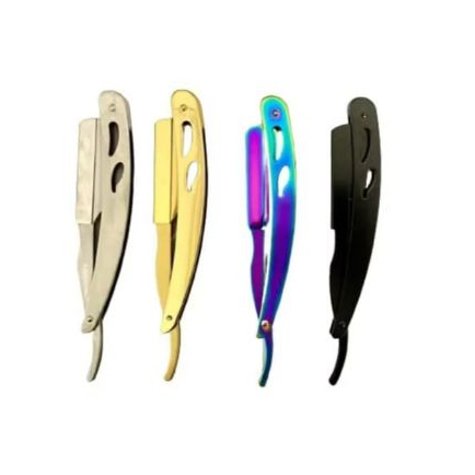 Navalha Barbear Navalhete Profissional Inox Barbershop Barbeiro