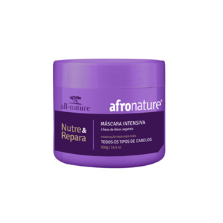 Máscara Afro Nature Reparação Nutrição All Nature 500g em Oferta na Shopee