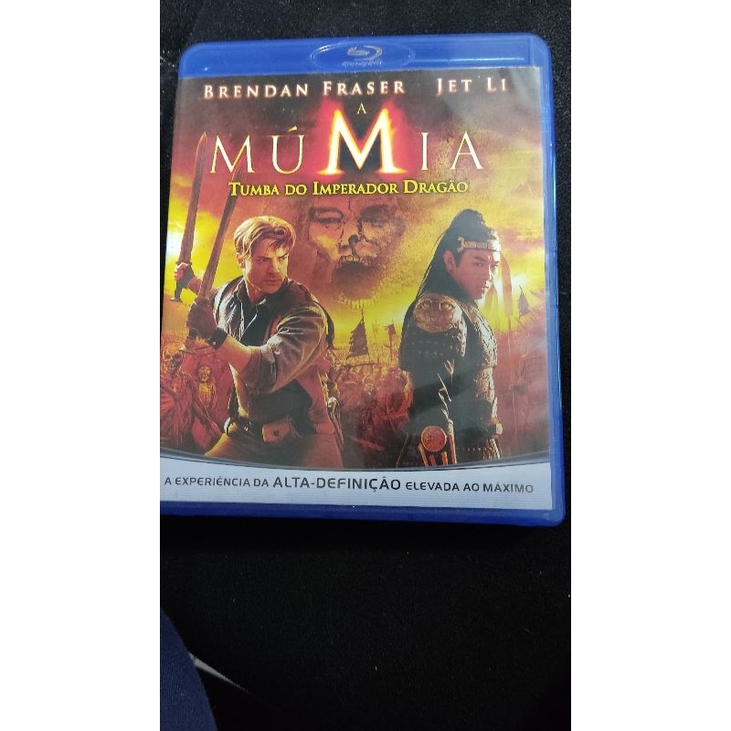 Blu Ray Disc Mumia Tumba Do Imperador