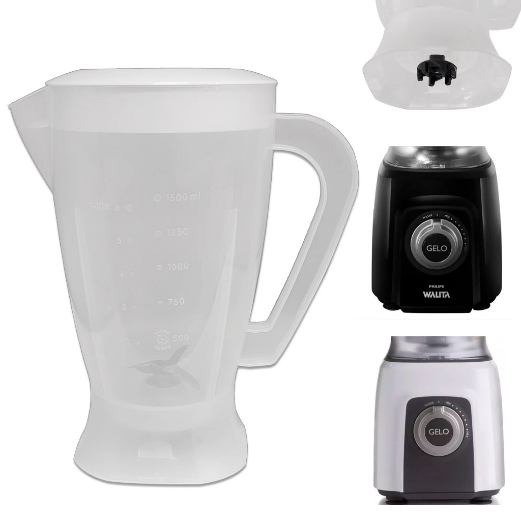 Copo Do Liquidificador Walita RI2160 Ri2162 Viva Gelo (6497)
