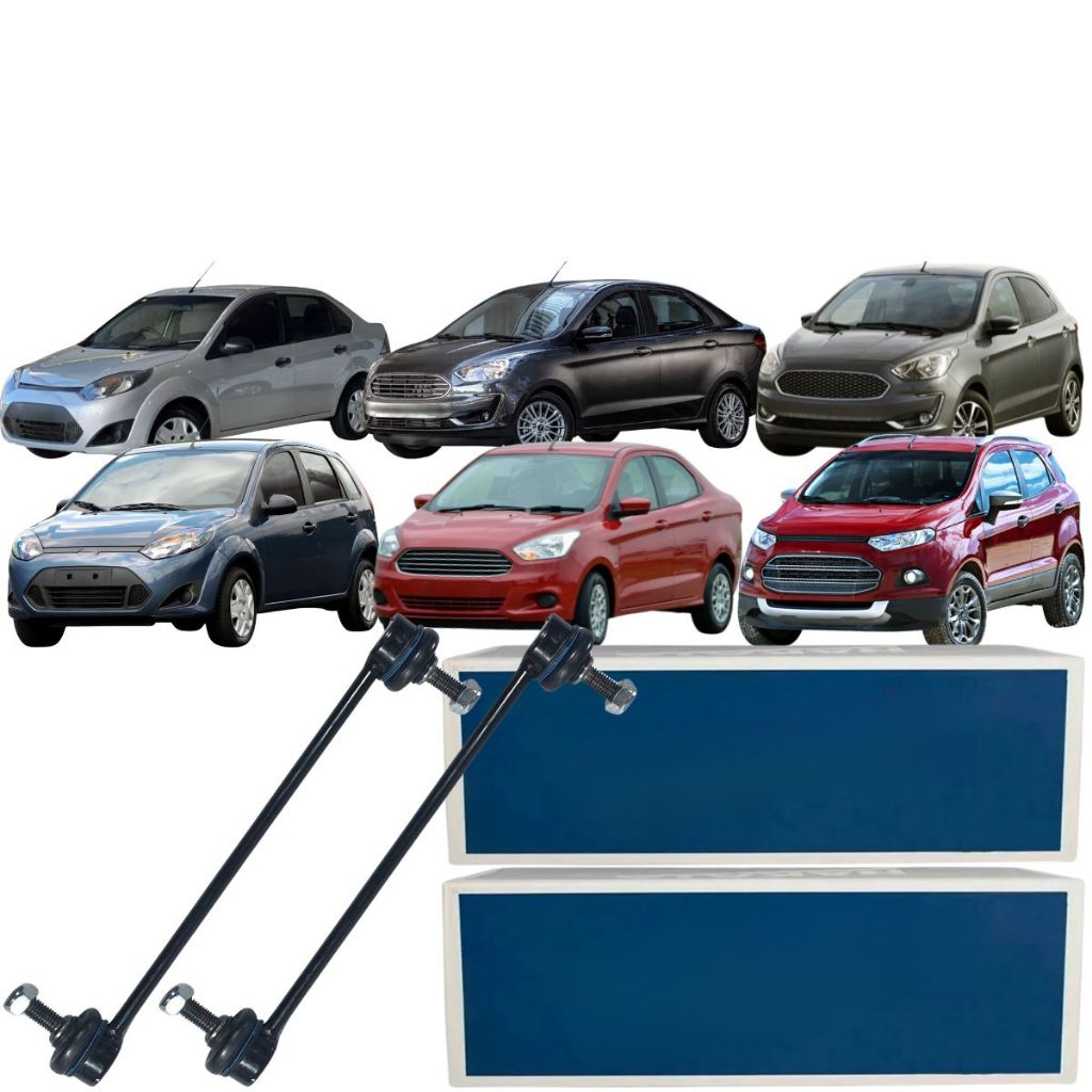 Par Bieleta Dianteira Nakata Ford Ka Fiesta Ecosport em Oferta na Shopee