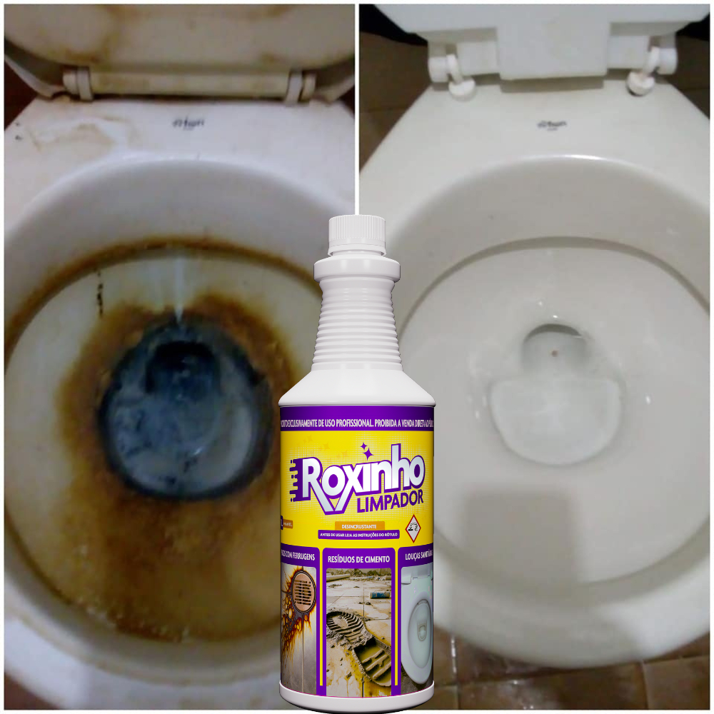 Limpador Produto Roxinho Para Desencardir Vaso Sanitario Sem Esforço 1L- Direto da Fabrica