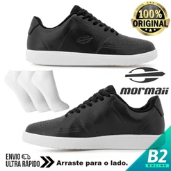 Tênis Mormaii Urban Storm Masculino + 3 Pares de Meias 100% Original Com Nota Fiscal e Garantia