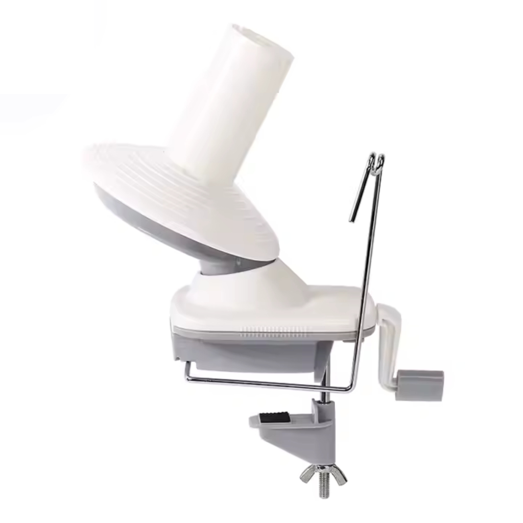 Máquina Enrolar Lã LANMAX Branca e cinza Enroladora de Lã Linha Tricô Novelo Croch Enrolar Enrolador em Oferta na Shopee
