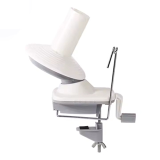 Máquina Enrolar Lã LANMAX Branca e cinza Enroladora de Lã Linha Tricô Novelo Croch Enrolar Enrolador em Oferta na Shopee