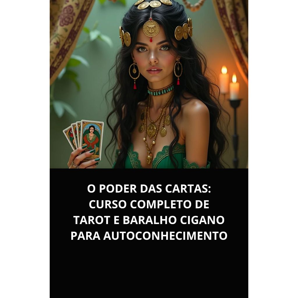 O Poder das Cartas: Curso Completo de Tarot e Baralho Cigano para Autoconhecimento