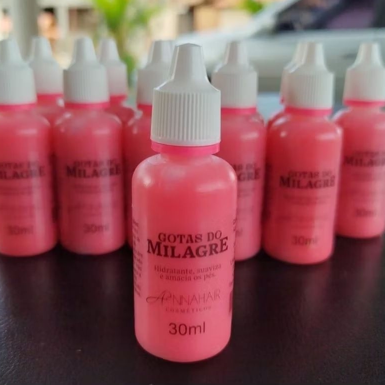 kit 12 Unidades Gotas do Milagre 30 ml ANNA HAIR