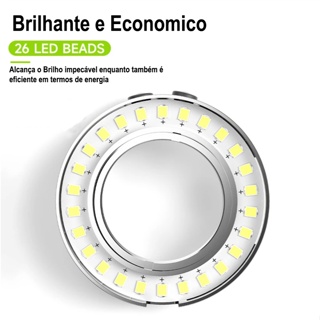 Lâmpada De Anel Led Para Microscópio Luowei Lw-ls01 em Oferta na Shopee