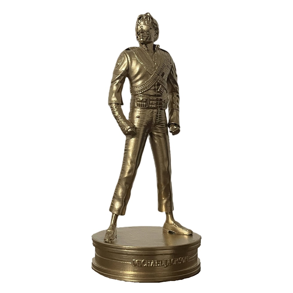 Escultura Michael Jackson 20 cm Rei do Pop