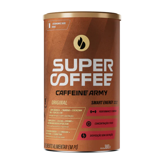 Super Coffee - Caffeine Army - Puravida - 380g em Oferta na Shopee