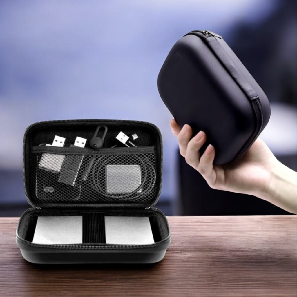 Capa Bag Case Estojo P/M/G para Guardar Fone Carregador Cabos Cartão Chaves Dinheiro Organizador