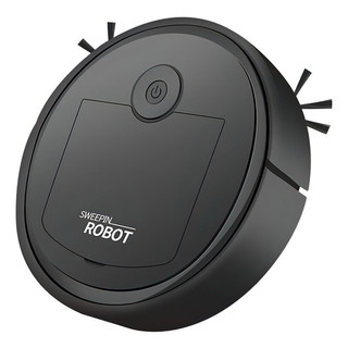 Robo Aspirador De Pó Automatico Limpa Casa Recarregavel Cor Preto Bivolt