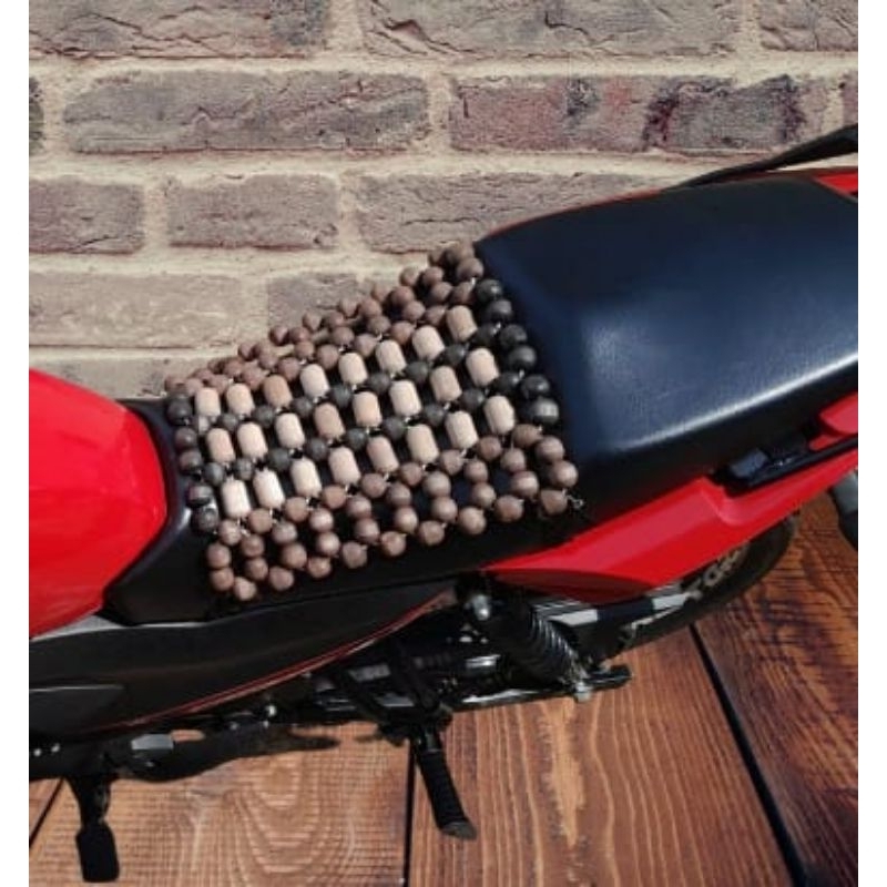 capa de bolinhas massageador moto linha Yamaha moto uber 99moto indriv motoqueiro de app ifood entregador de moto
