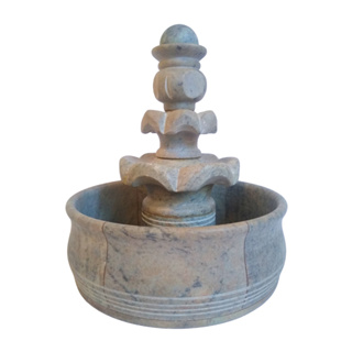 Fonte de Água Decorativa Pedra Sabão Bolinha Sala Jardim em Oferta na Shopee