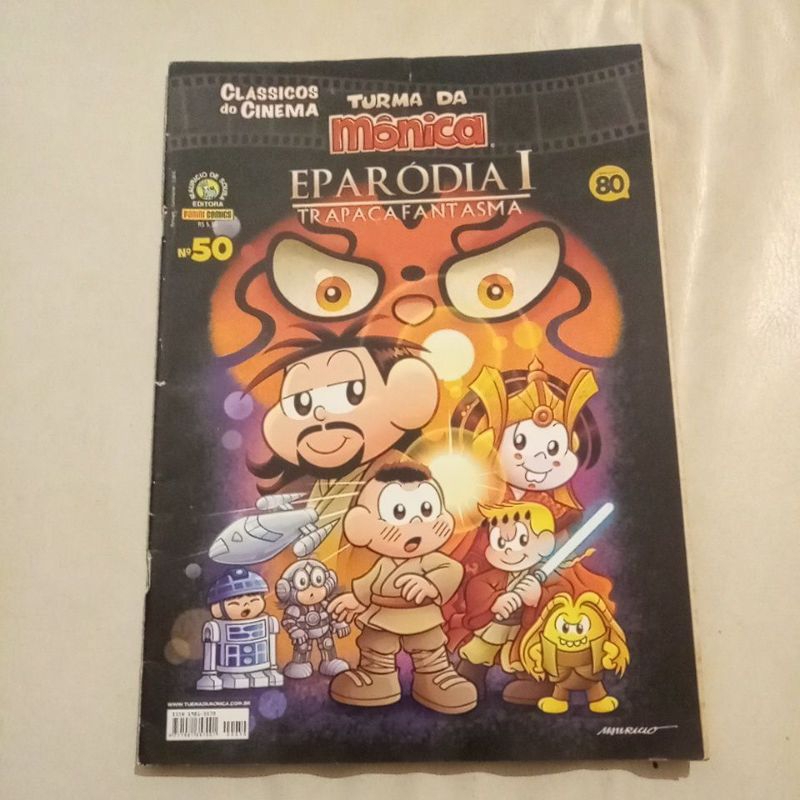 gibi turma da Monica clássicos do cinema eparodia trapaça fantasma.
