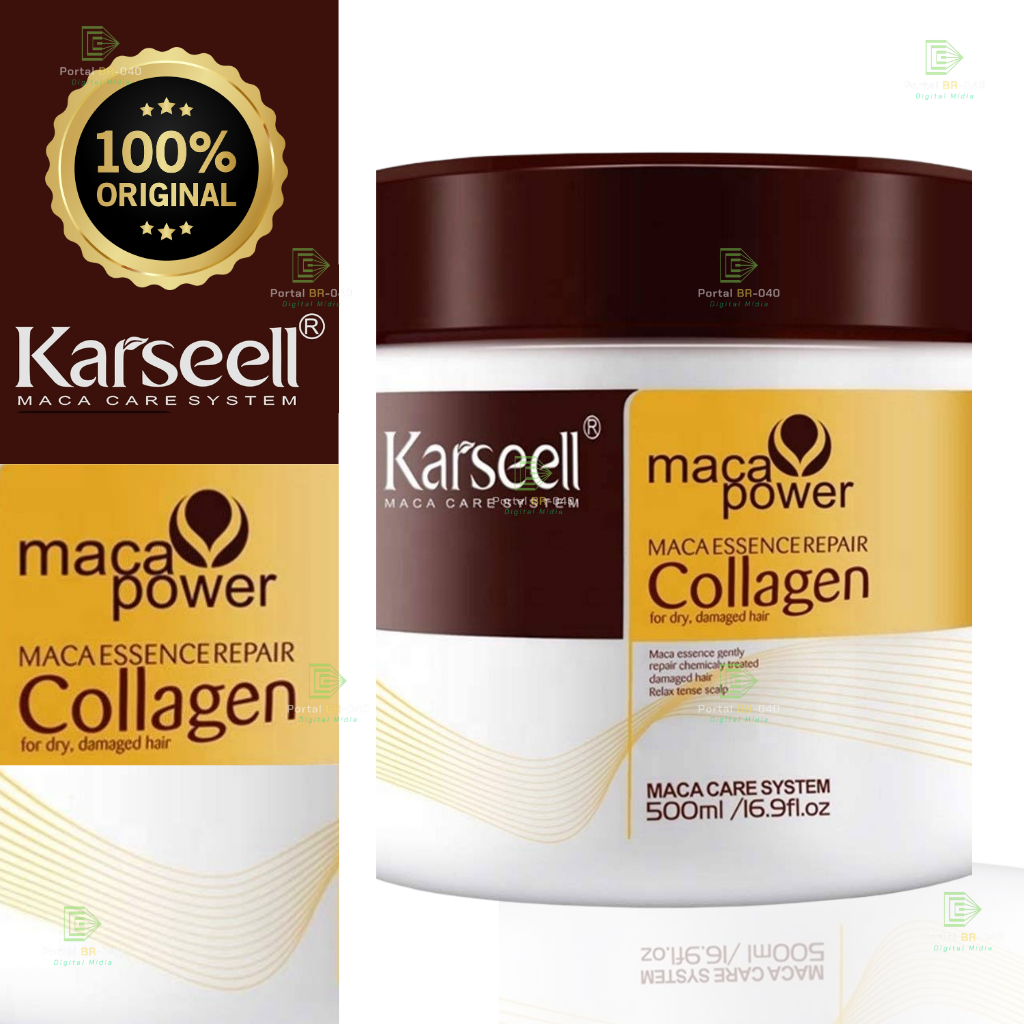 Karseell Collagen Tratamento Capilar 500g