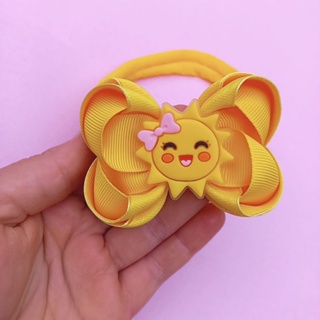 Laço Sol com sobreposição em Organza em Oferta na Shopee