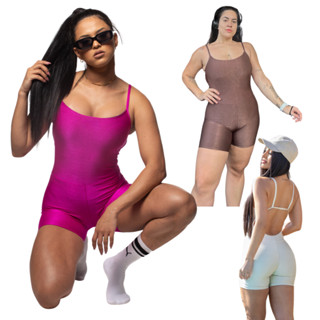 Macaquinho Microcanelado Maysa Academia Moda Fitness
