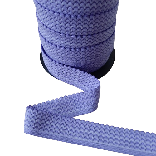 ELÁSTICO BORNEO 25MM ZANOTTI PARA LINGERIE SUTIÃ BIQUÍNIS KIT C/ 05, 10, METROS