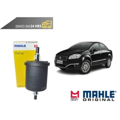Filtro de Combustivel Fiat Linea todos de 2008 a 2016 Original Mahle Metal leve