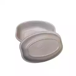 KIT COM 50 CUMBUCAS DESCARTÁVEIS OVAL TRIK TRIK PARA SALGADINHOS DIVERSAS CORES BIODEGRADAVEL