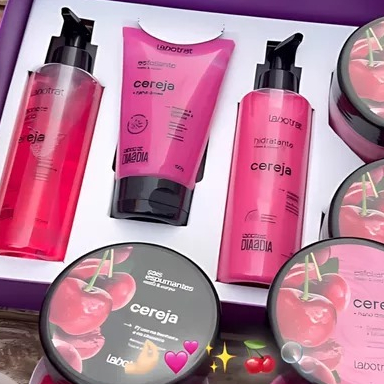 Kit Banho Perfumado Corpo e Rosto Dia a Dia Labotrat Completo