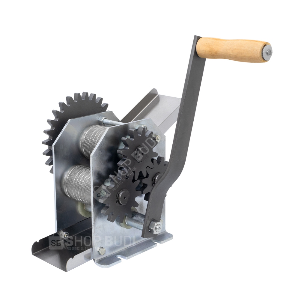 Engenhoca Engenho Para Garapa Caldo de Cana Manual 3 Moendas em Inox