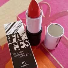 Batom Matte Faces Red Square Batom Coleção do Amor