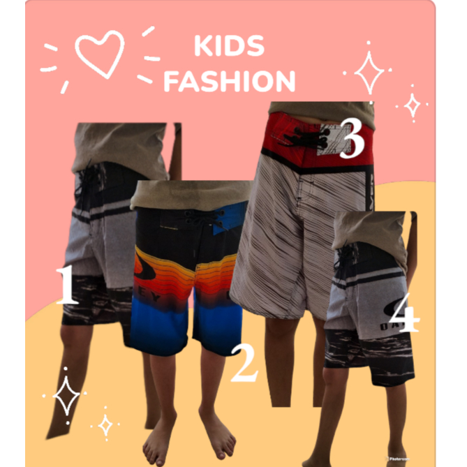 kit2 peças bermuda/ short elastano infantil menino/ juvenil/