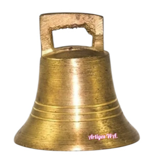 Sino Artesanal de varios tamanhos latão, inox e de metal MELHOR PREÇO envio imediato tamanhos na descrição em Oferta na Shopee