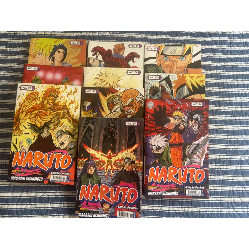 Naruto - Edições Pockets Diversas (Masashi Kishimoto - Editora Panini)