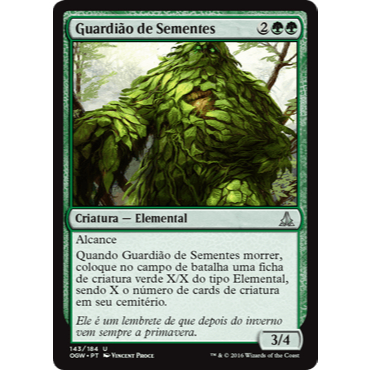 Guardião de Sementes (Elemental) - Magic The Gathering