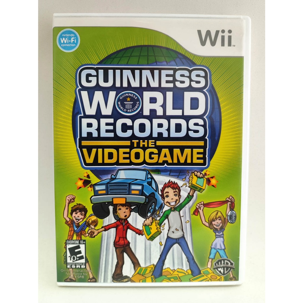 Guinness World Records The Videogame Wii Mídia Física