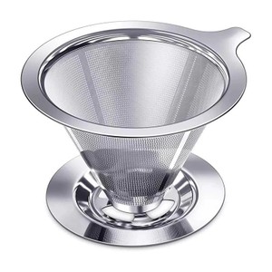 Cafe Filtro Coador Inox Reutilizavel Naoprecisa de papel