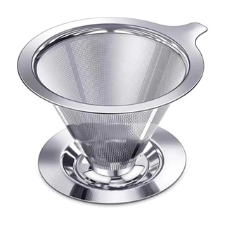 Cafe Filtro Coador Inox Reutilizavel Naoprecisa de papel em Oferta na Shopee